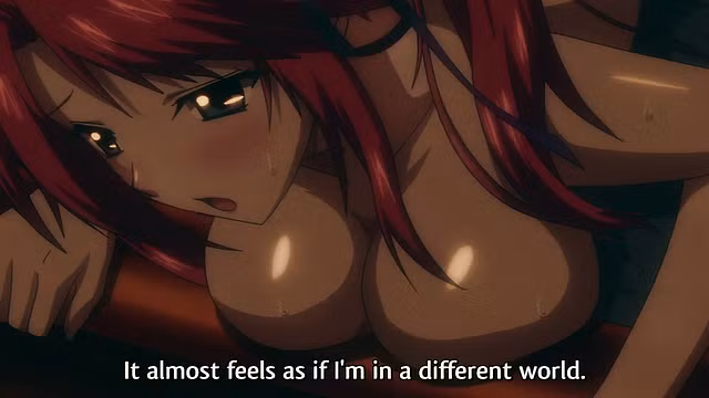 Big titted redhead beauty loves to fuck on a hot day