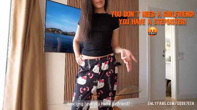 Cheating on my girlfriend with my hot stepsister