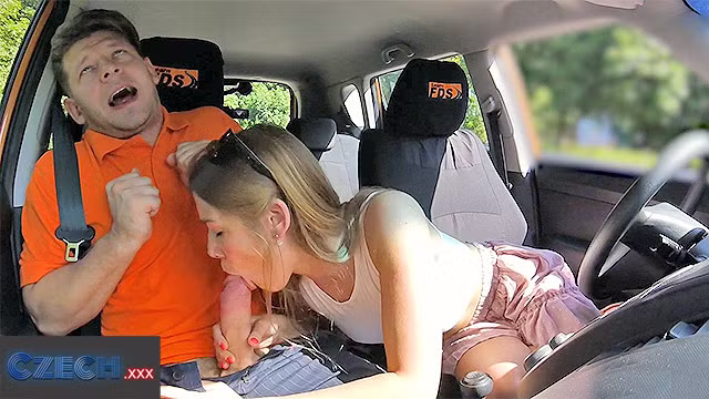 Czech XXX – Student Alexis Crystal confesses to sugar daddy and begs teacher for real dick